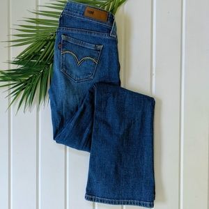 Levi's Demi Curve Straight Leg Jeans